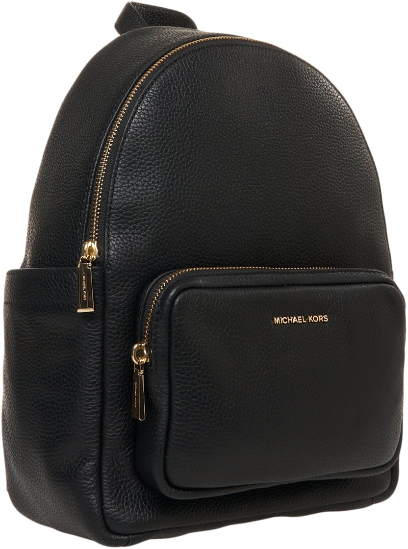 Michael Kors Zaino in pelle martellata 'Tanner' Zwart