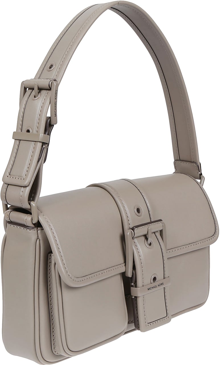 Michael Kors Medium Colby Shoulder Bag Grey Grijs