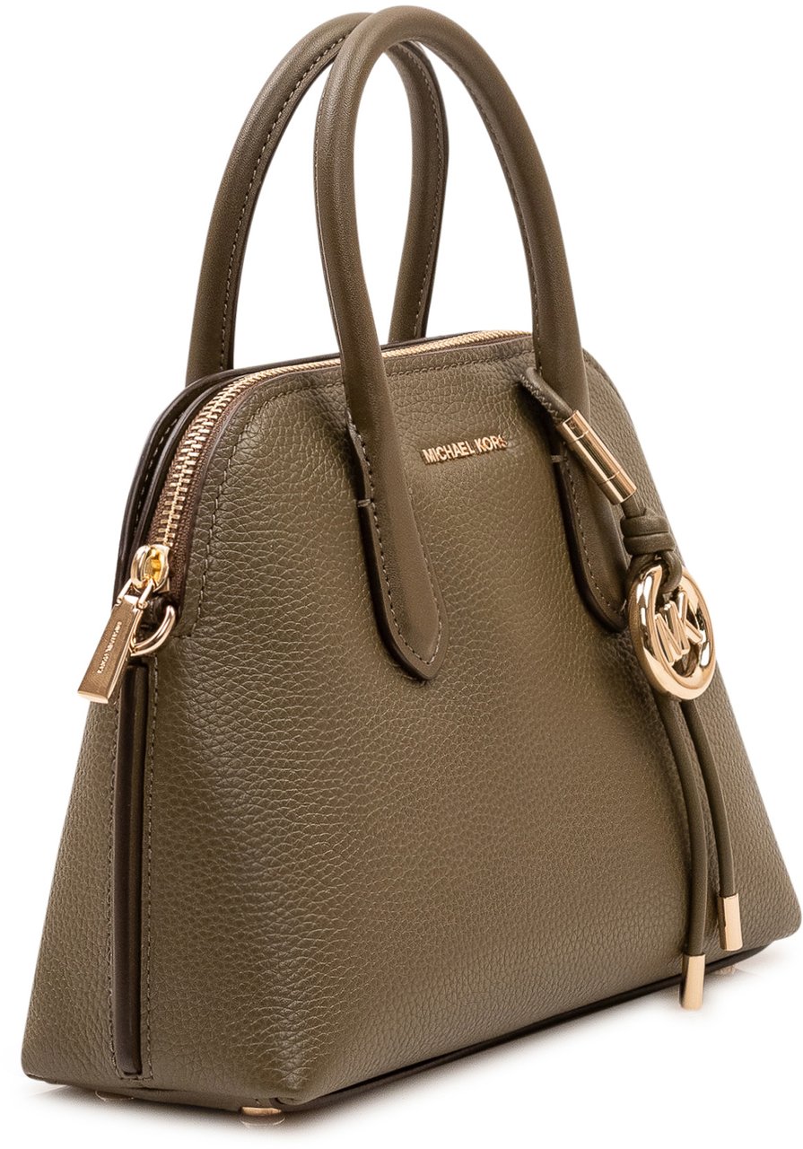 Michael Kors MD DOME CHN STCHL BAG Taupe