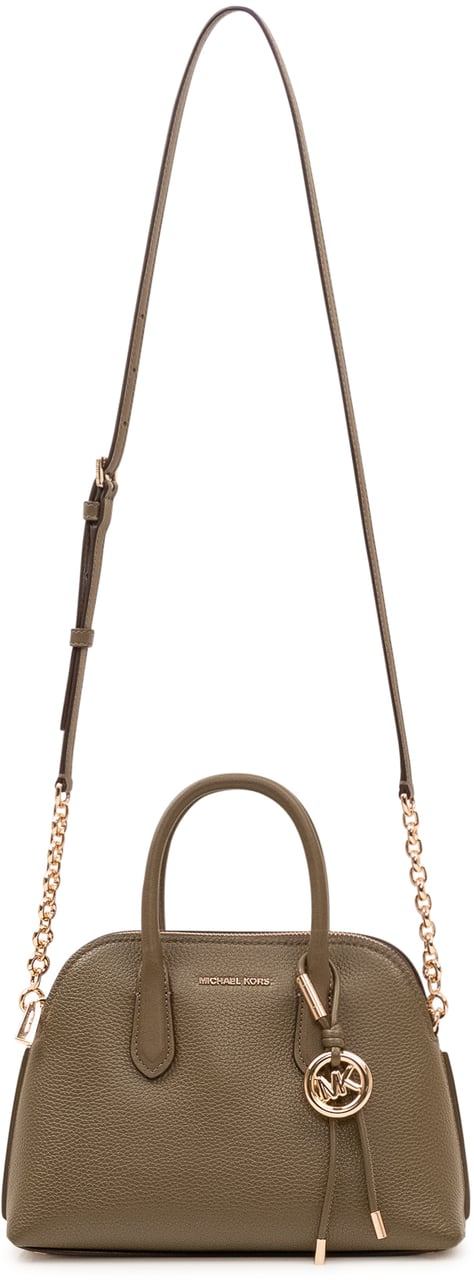 Michael Kors MD DOME CHN STCHL BAG Taupe