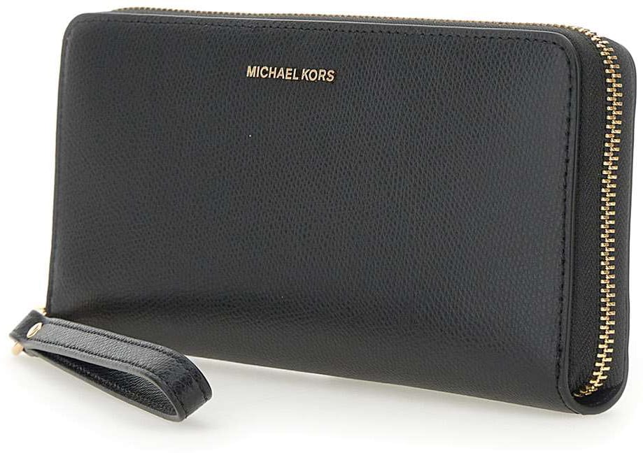 Michael Kors Travel Continental Black Zwart