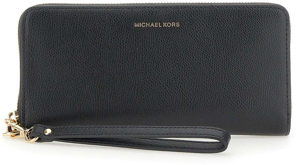 Michael Kors Travel Continental Black Zwart