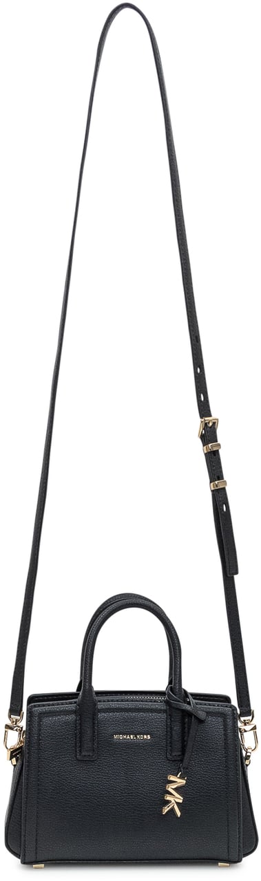 Michael Kors Michael Kors Borsa a Mano Piccola in Pelle Nera Zwart