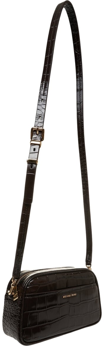 Michael Kors Crossbody bag in crocco look Bruin