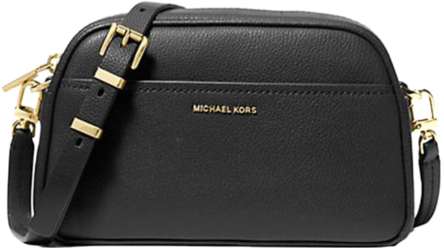 Michael Kors Sm Camera Xbody Black Zwart