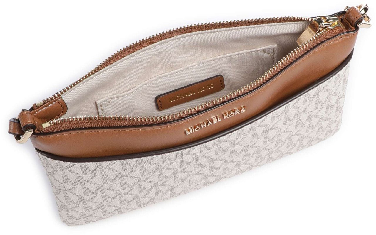 Michael Kors Medium Wristlet Schoudertas Wit