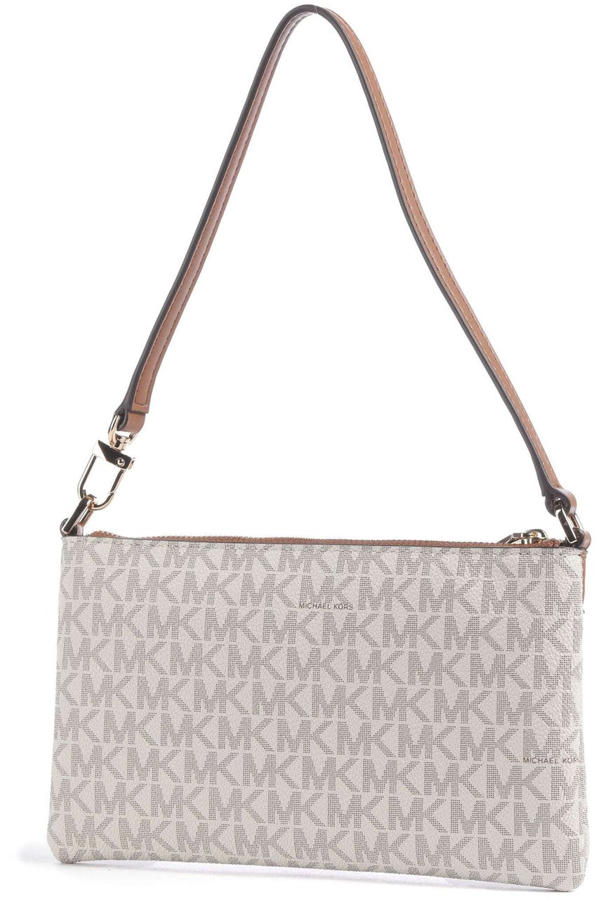 Michael Kors Medium Wristlet Schoudertas Wit