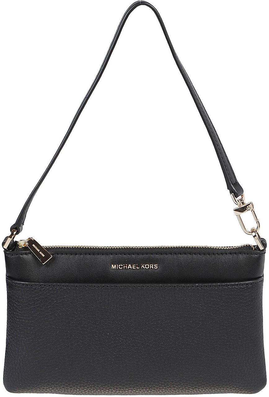 Michael Kors Medium Convertible Wristlet Pochette Black Zwart