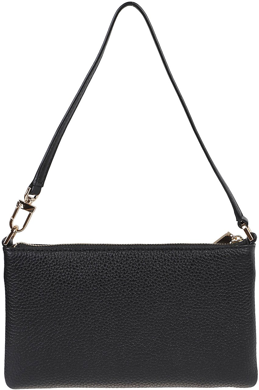 Michael Kors Medium Convertible Wristlet Pochette Black Zwart
