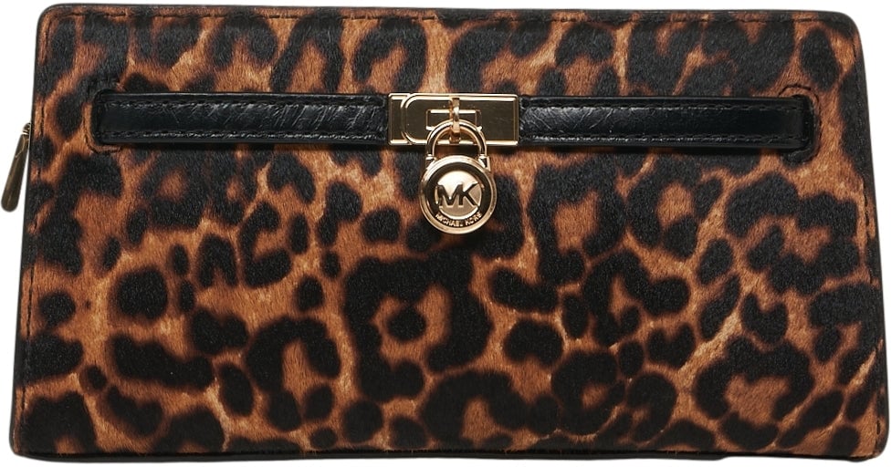 Michael Kors Clutch with animal print Bruin