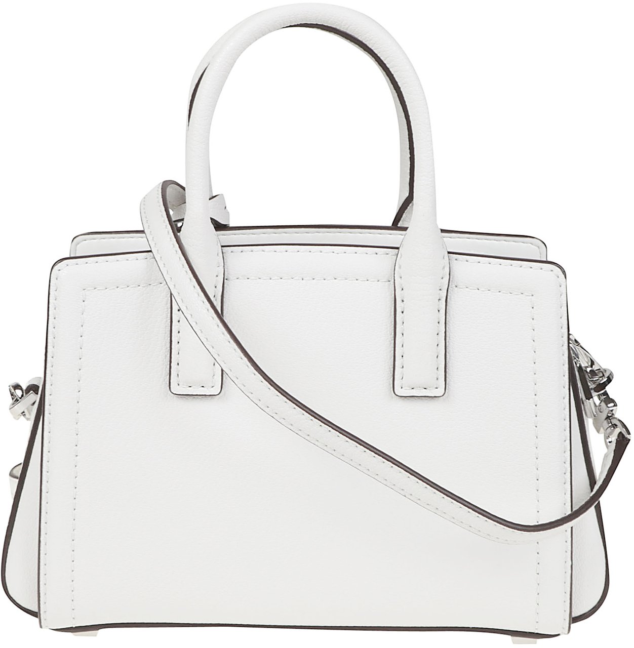 Michael Kors Extra Small Laila Crossbody Bag White Wit