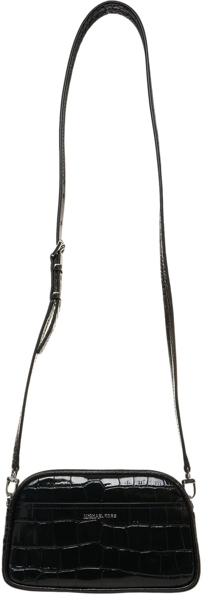 Michael Kors Crossbody bag in croco effect Zwart