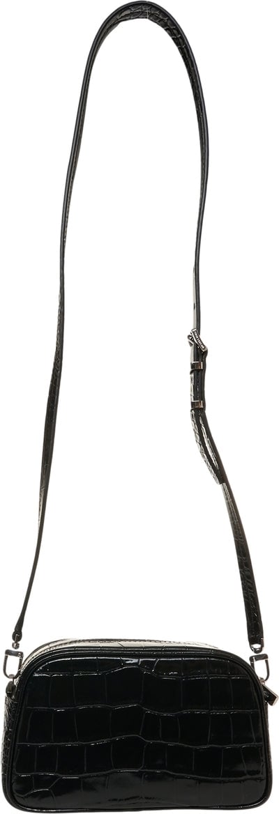 Michael Kors Crossbody bag in croco effect Zwart