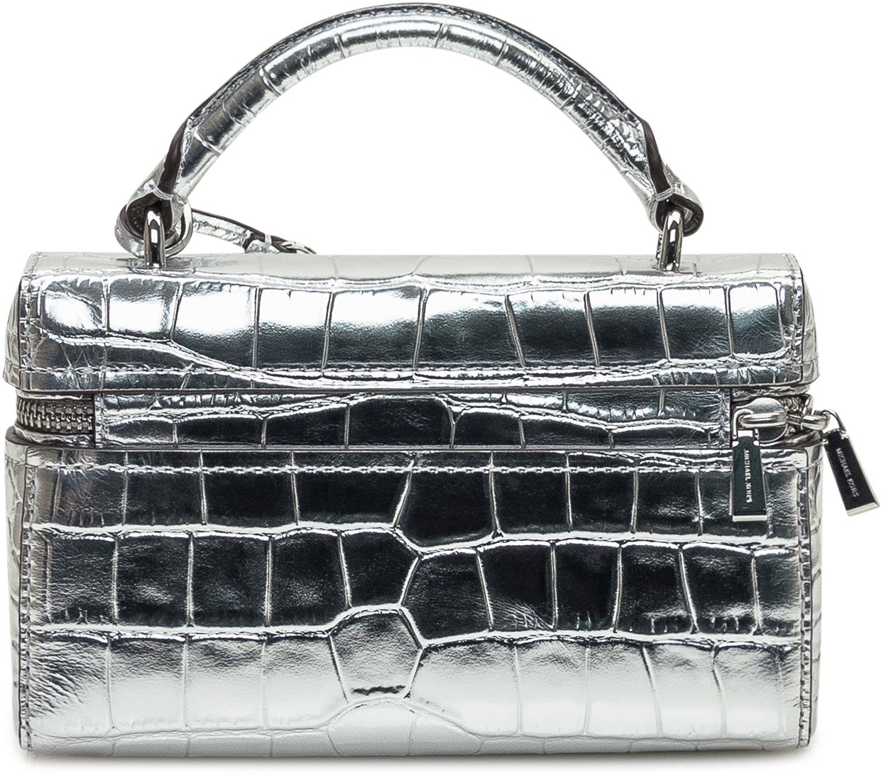 Michael Kors Michael Kors Vanity Case in Pelle Argento Zilver