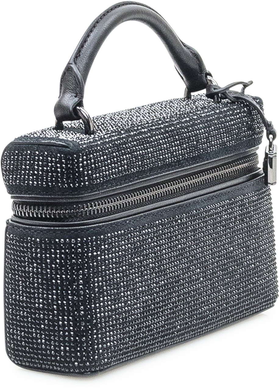 Michael Kors Borsa Michael Kors TH Xbody con Strass Zwart