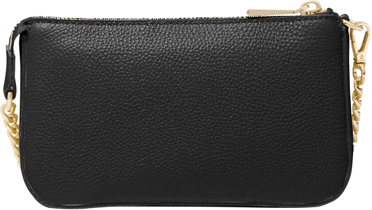 Michael Kors Md Chain Pouchette Black Zwart