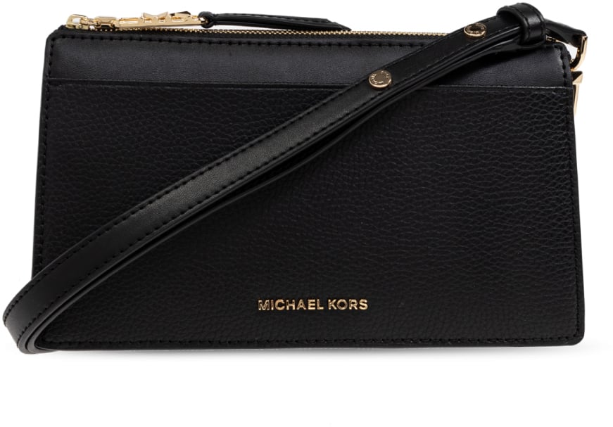 Michael Kors Lg Conv Xbody Black Zwart
