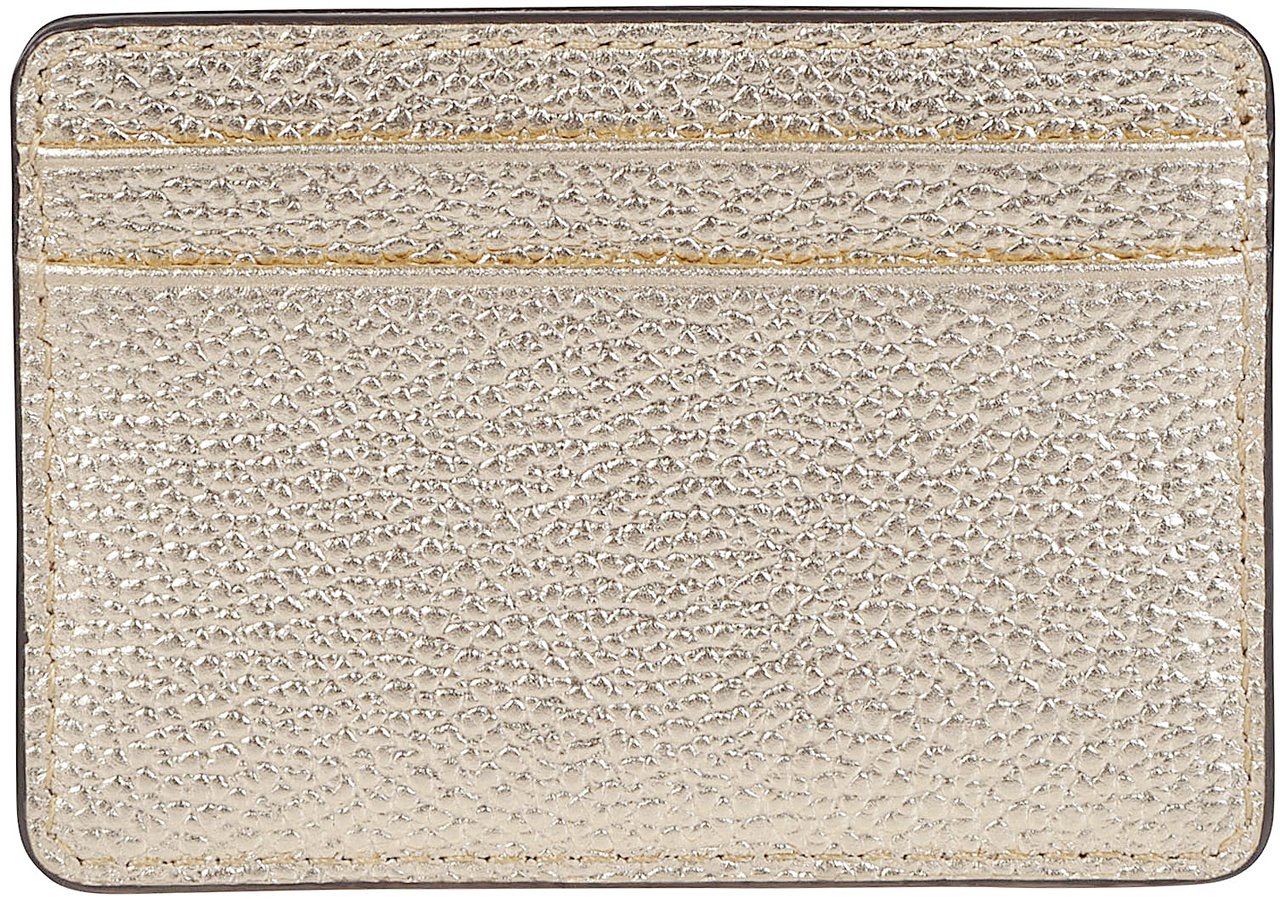 Michael Kors Jet Set Credit Card Holder Metallic Metallic