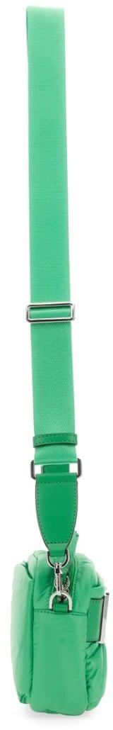 Michael Kors Quilted Shoulder Bag With Prominent Logo Groen