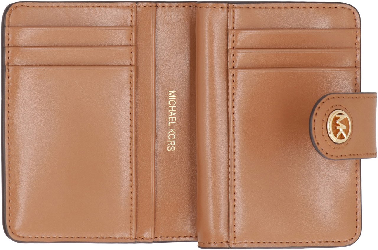 Michael Kors Coated canvas wallet Wit