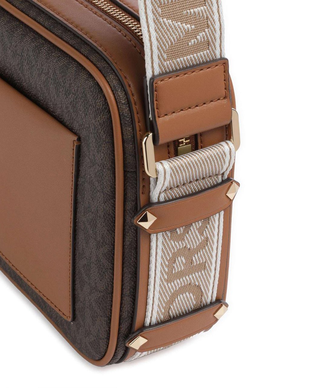 Michael Kors Pocket Crossbody Large Wit