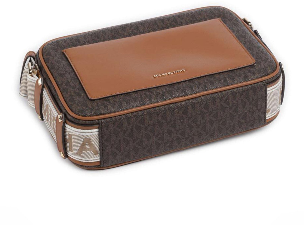 Michael Kors Pocket Crossbody Large Wit