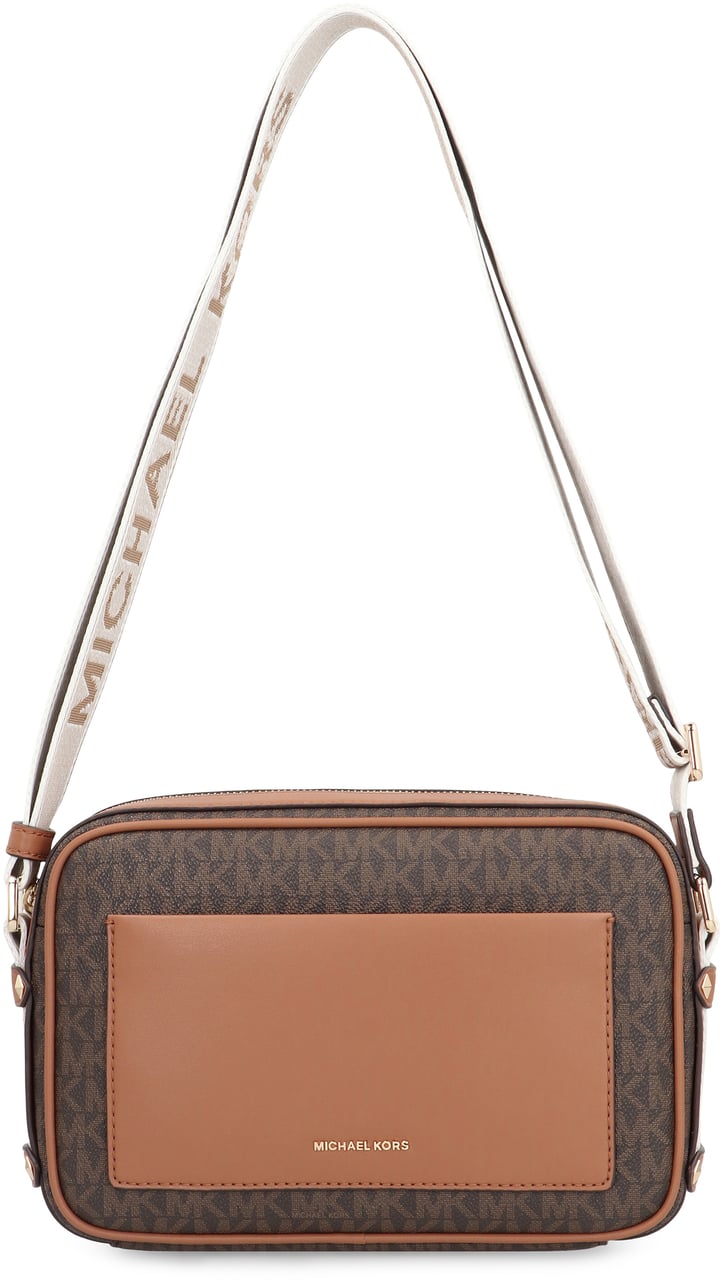 Michael Kors Lg Ew Pckt Xbody Brn/Acorn Bruin