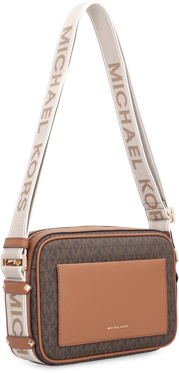 Michael Kors Lg Ew Pckt Xbody Brn/Acorn Bruin