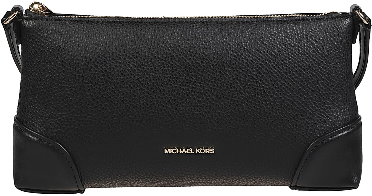 Michael Kors Small Zip Crossbody Bag Black Zwart
