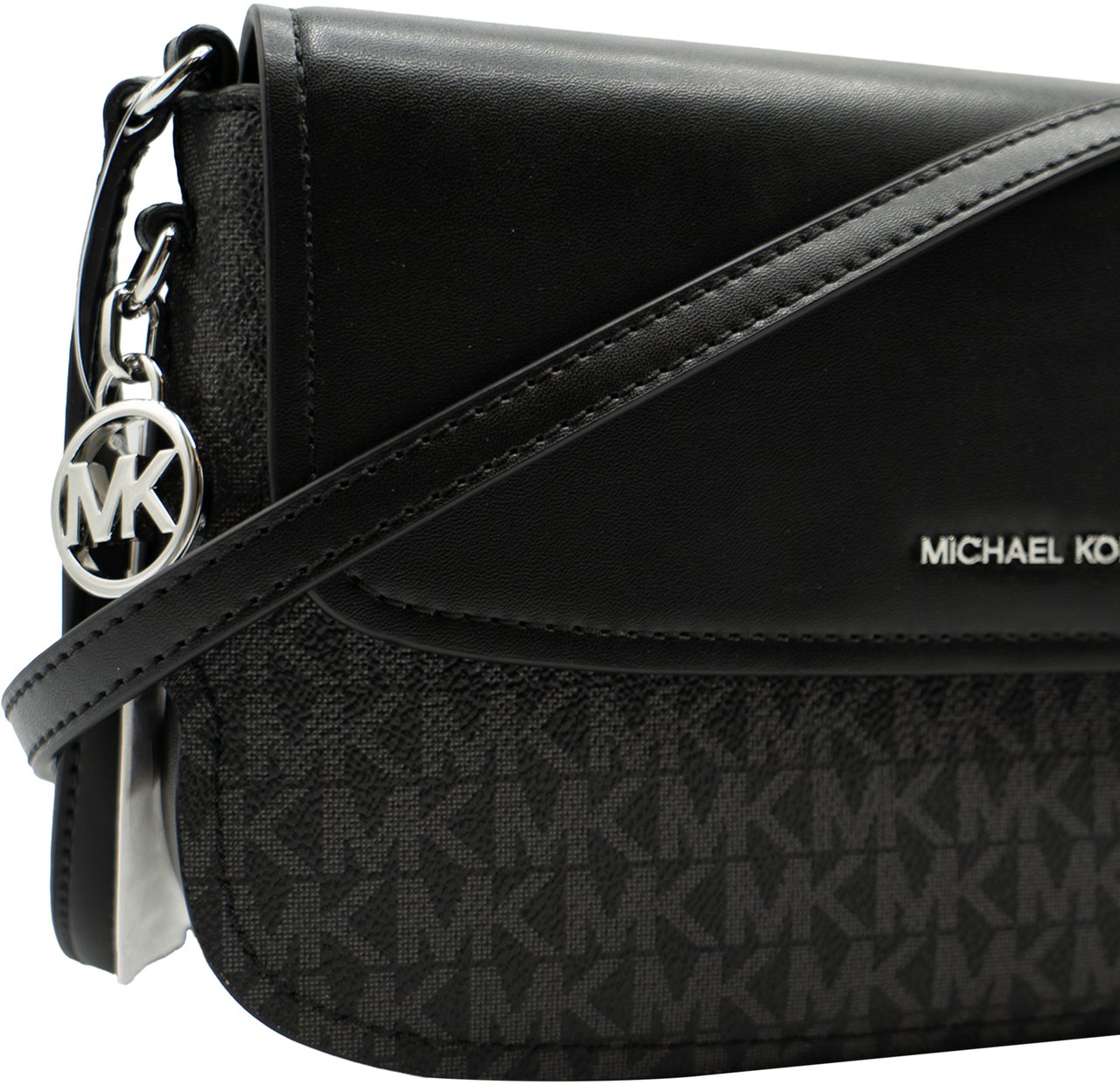Michael Kors Sm Flap Crossbody Zwart