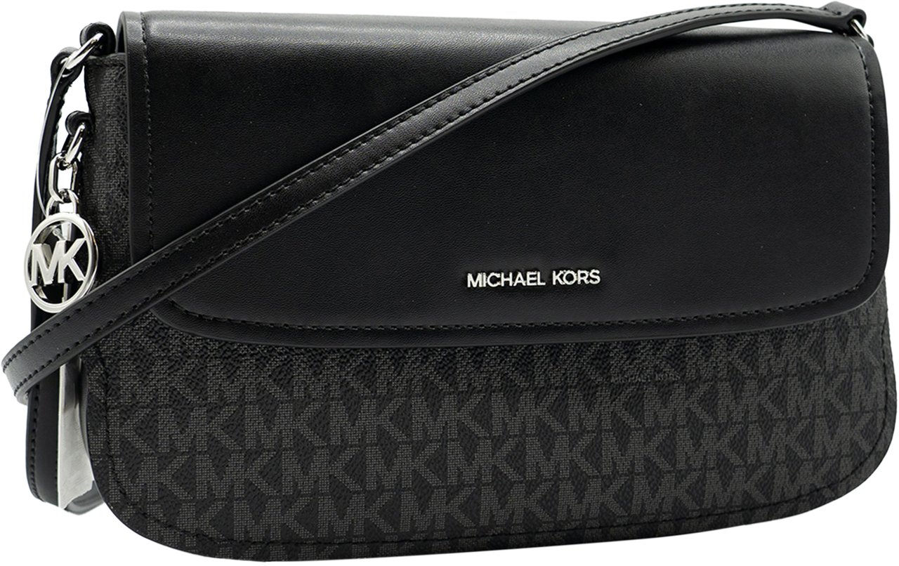 Michael Kors Sm Flap Crossbody Zwart