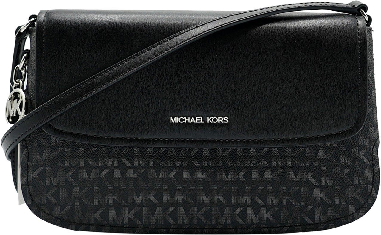 Michael Kors Sm Flap Crossbody Zwart