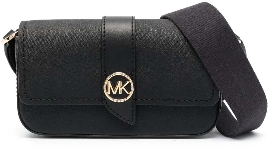 Michael Kors Greenwich Sling Crossbody Bag Zwart