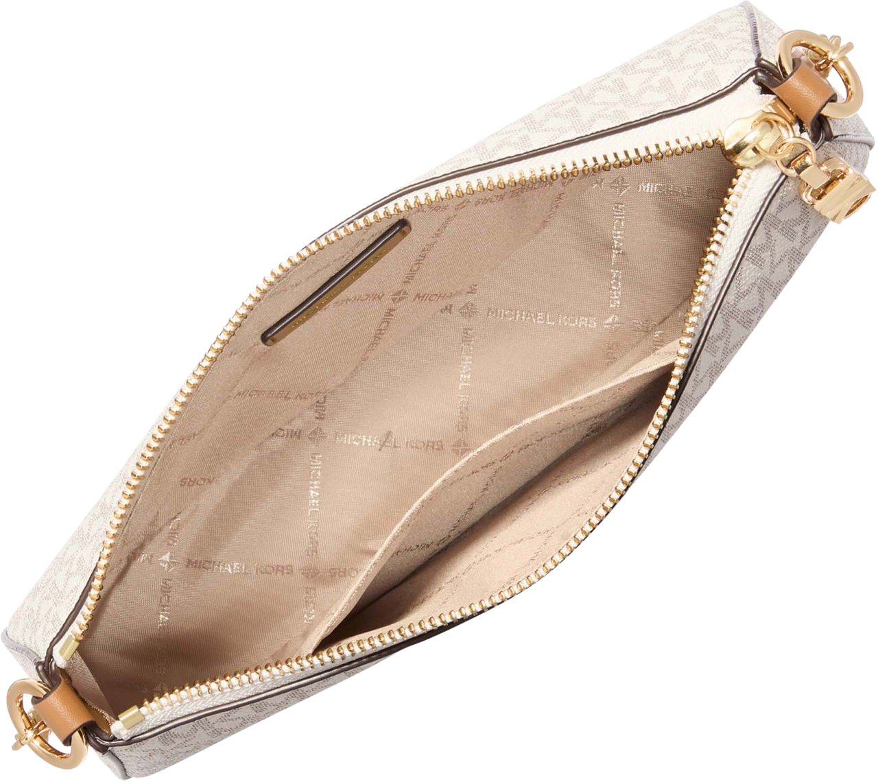Michael Kors Chain Handtas Wit