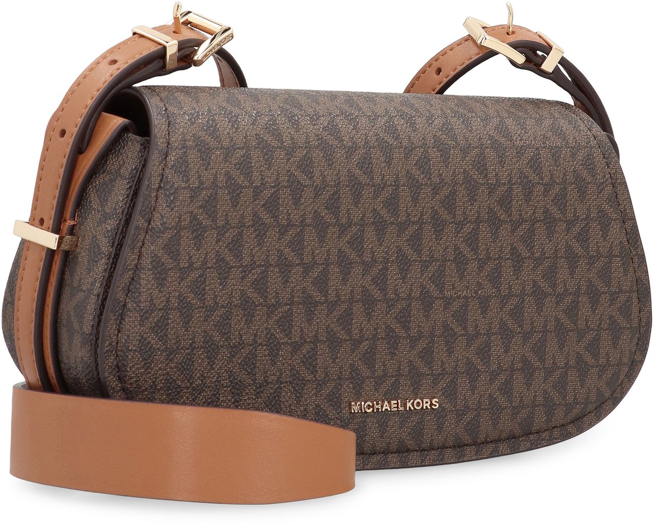 Michael Kors Borsa a tracolla Lydia piccola con logo Bruin