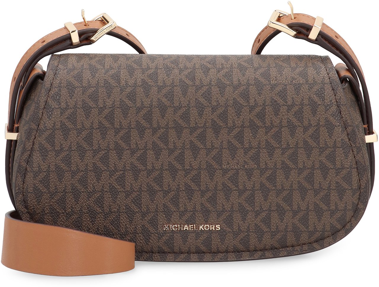 Michael Kors Borsa a tracolla Lydia piccola con logo Bruin
