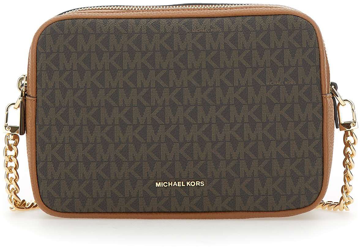 Michael Kors Md Dblzp Chn Camera Xbody Brn/Acorn Bruin