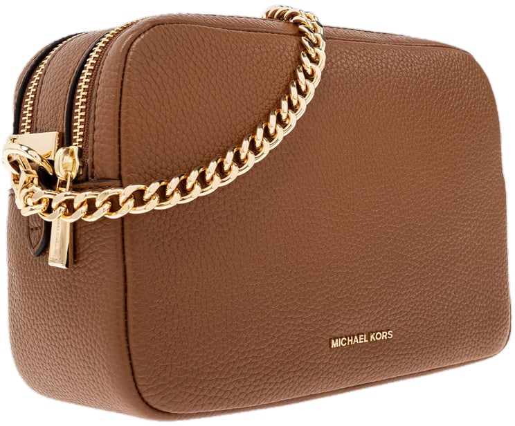 Michael Kors Md Dblzp Chn Camera Xbody Luggage Bruin