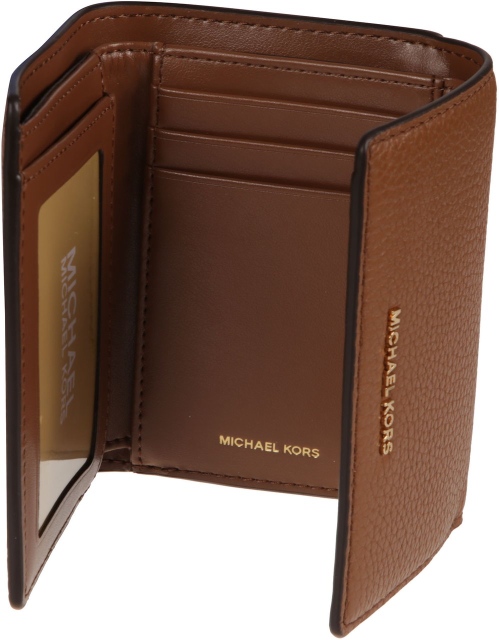 Michael Kors Medium Trifold Wallet Brown Bruin