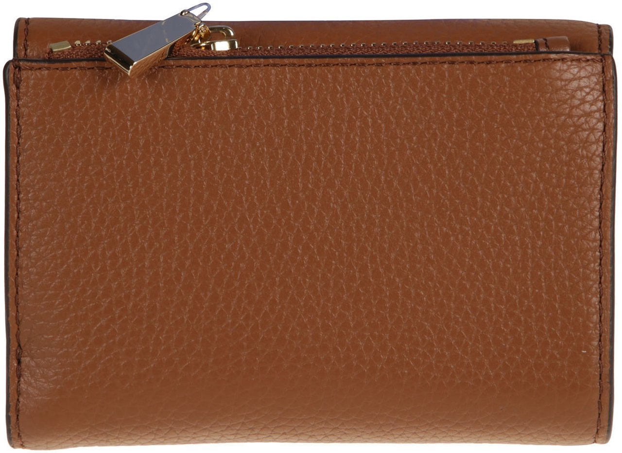 Michael Kors Medium Trifold Wallet Brown Bruin