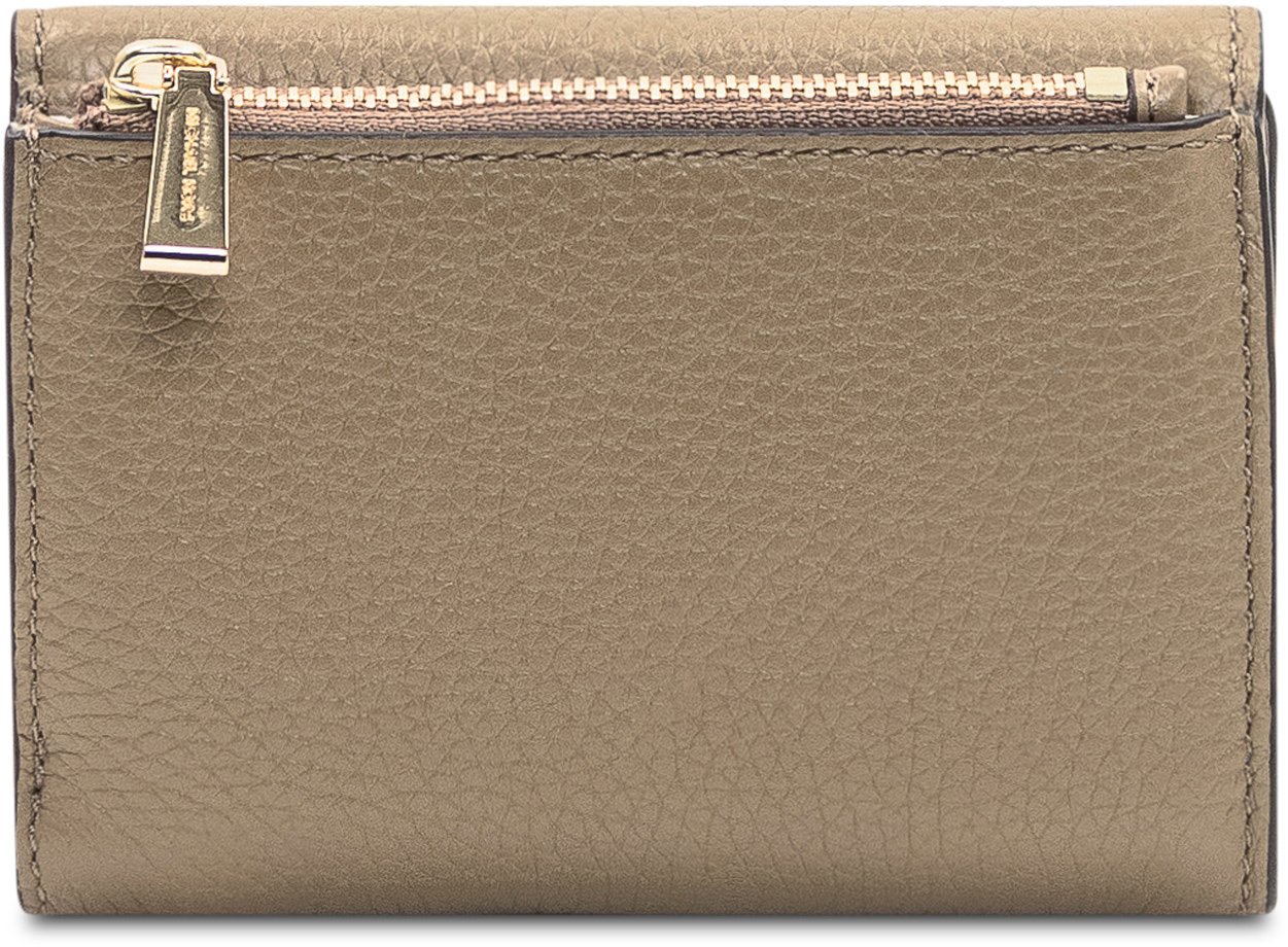 Michael Kors Michael Kors Portafoglio in Pelle Martellata Beige
