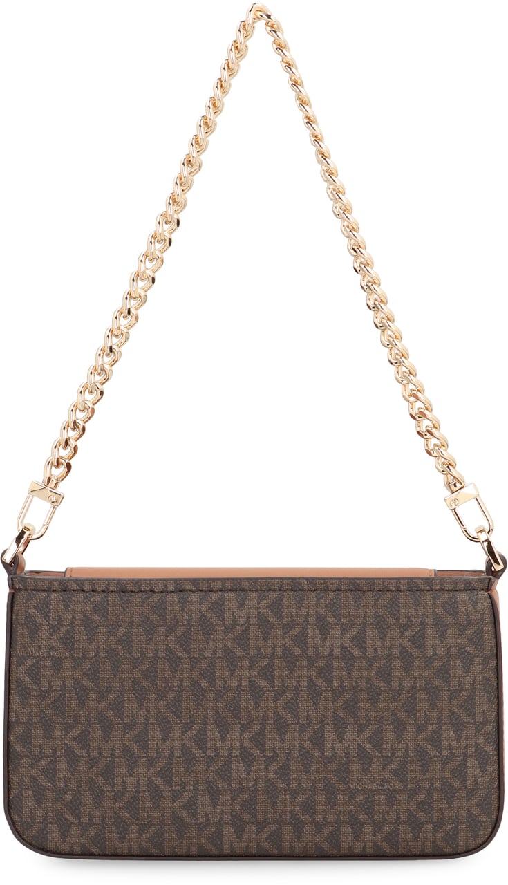 Michael Kors Bryant pouch in printed canvas Bruin