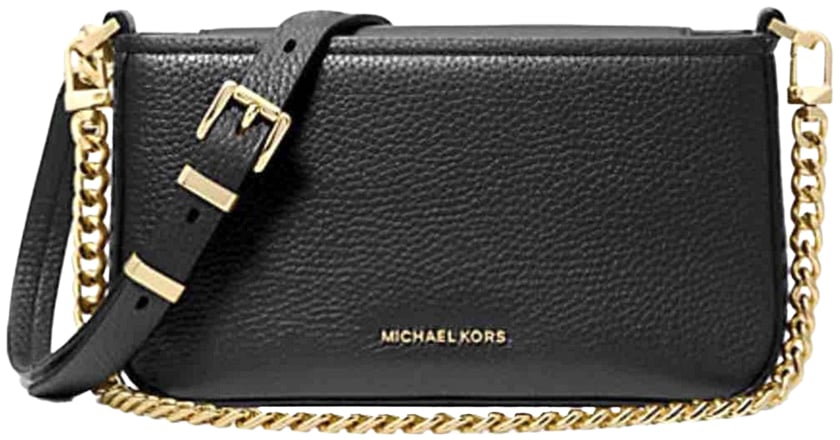 Michael Kors Bryant Sm Conv Xbody Pouchette Black Zwart