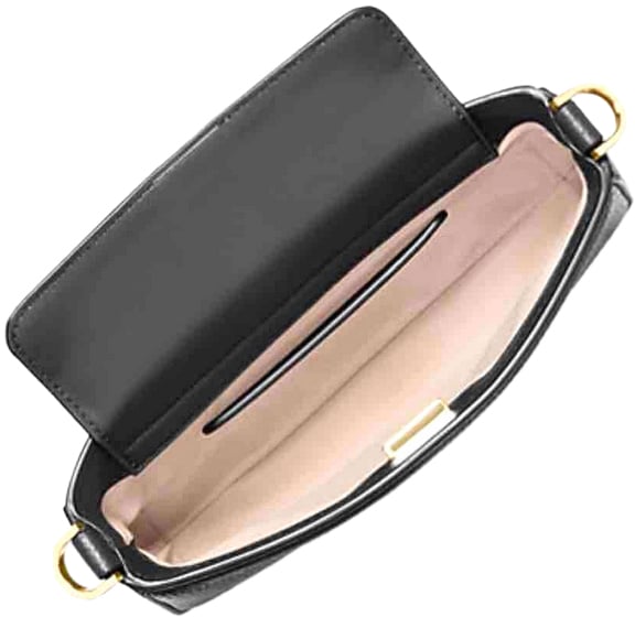 Michael Kors Bryant Sm Conv Xbody Pouchette Black Zwart