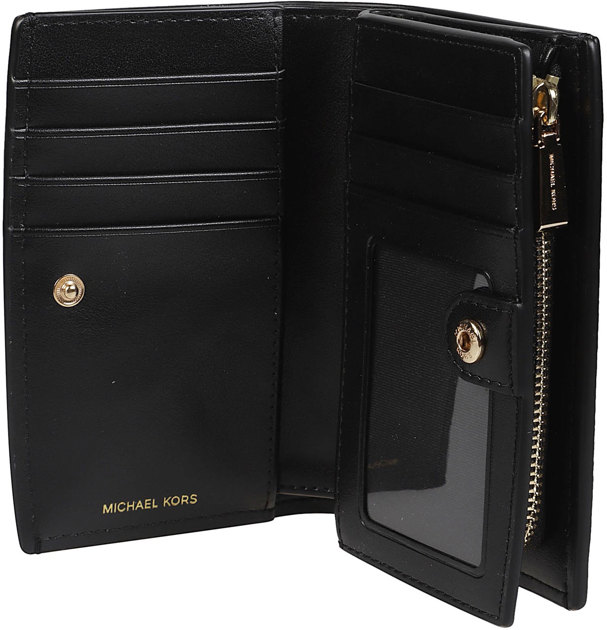 Michael Kors Medium Bryant Wallet Black Zwart