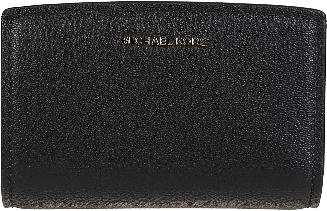 Michael Kors Medium Bryant Wallet Black Zwart