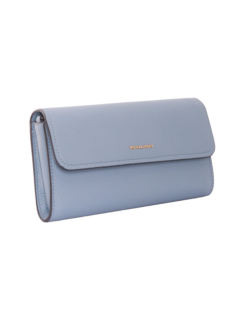 Michael Kors Horizontal Cow Leather Phone Holder Grijs