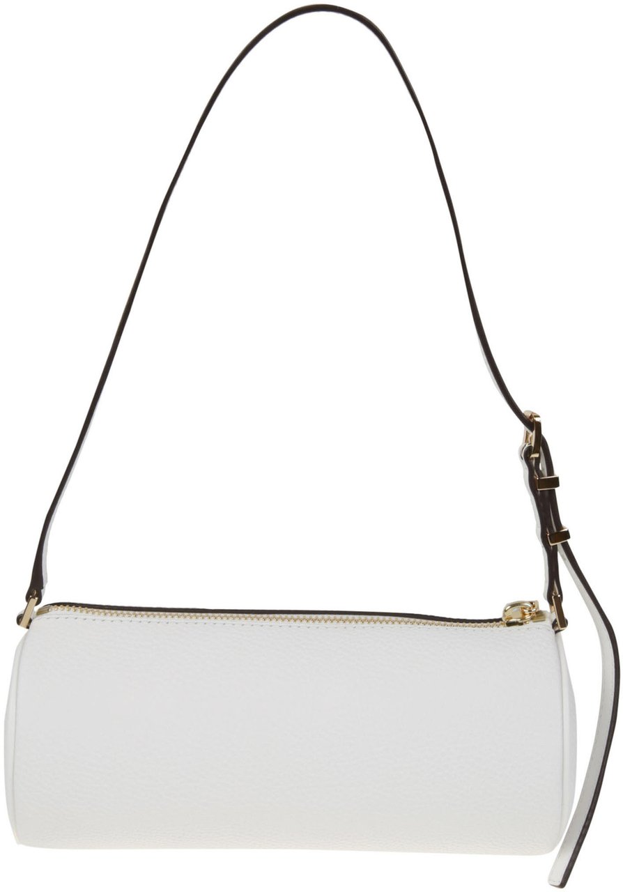 Michael Kors Small Izzy Pouchette Bag White Wit