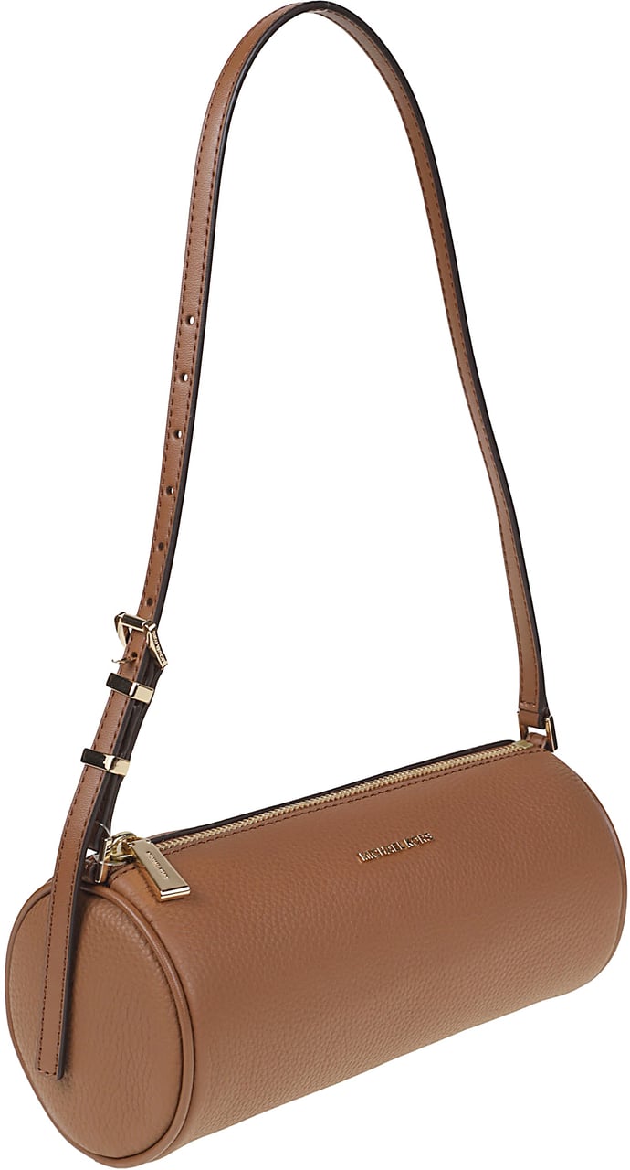 Michael Kors Small Izzy Pouchette Bag Brown Bruin