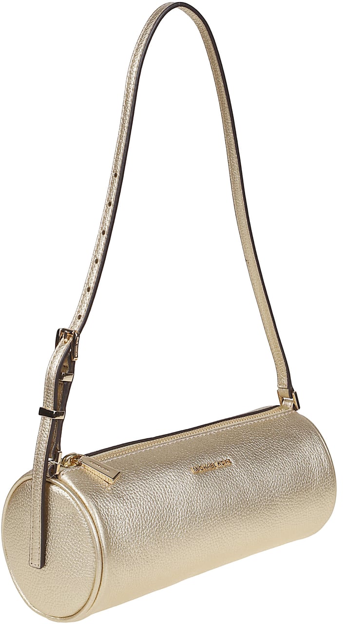 Michael Kors Small Izzy Barrel Pouchette Bag Metallic Metallic